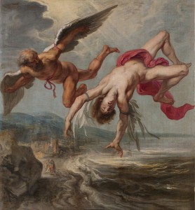 Jacob Peter Gowy's "The Flight of Icarus"