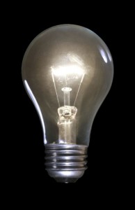 Do you identify with the light bulb or the light?